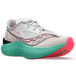 Saucony Women's Endorphin Pro 3 Running Shoe - Fog/ViZiPink - Regular (B) 9 Saucony Women's Endorphin Pro 3 Running Shoe - Fog/ViZiPink - Regular (B) -Shoe Sale Shop S10755 25 5 1