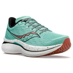 Saucony Women's Endorphin Speed 3 Running Shoe - Sprig/Black - Regular (B) -Shoe Sale Shop S10756 25 5 1