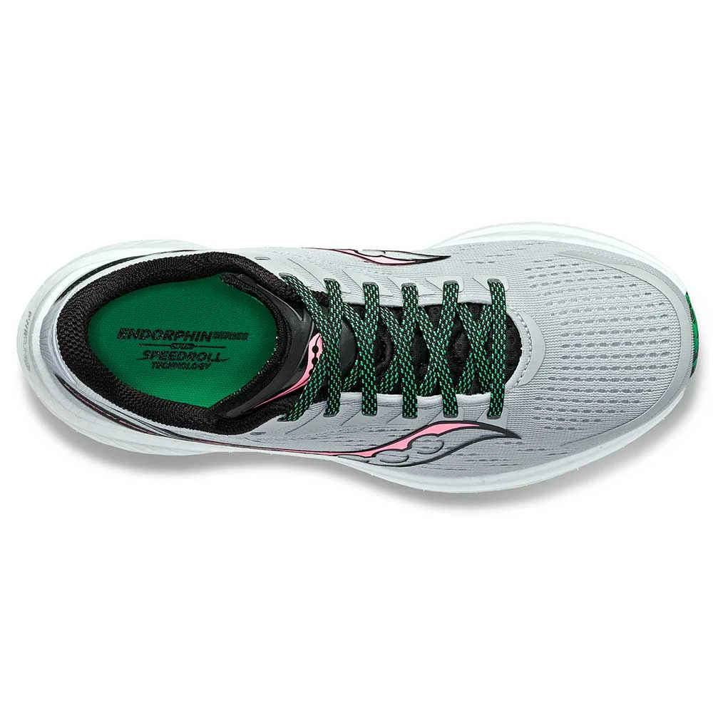 Saucony Women's Endorphin Speed 3 Running Shoe - Concrete/ViZi - Regular (B) 5 Saucony Women's Endorphin Speed 3 Running Shoe - Concrete/ViZi - Regular (B) - Image 3