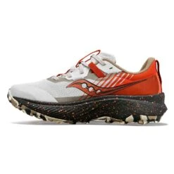 Saucony Women's Endorphin Edge Trail Shoe- Fog/Zenith -Shoe Sale Shop S10773 86 2