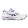 Saucony Women's Triumph 21 Running Shoe - White/Indigo - Regular (B) -Shoe Sale Shop S10881 31 1