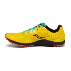 Saucony Women's Kilkenny XC8 Spike - Yellow Mutant- Regular (B) -Shoe Sale Shop S19068 10 2