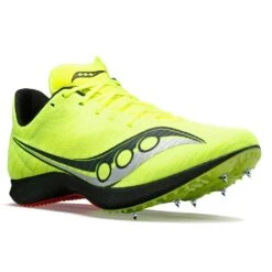 Saucony Women's Velocity MP Track Spike - Citron/Black - Regular (B) -Shoe Sale Shop S19099 05 5