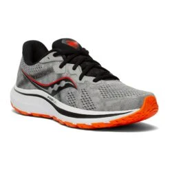 Saucony Men's Omni 20 Running Shoe - Alloy/Fire - Regular (D) 9 Saucony Men's Omni 20 Running Shoe - Alloy/Fire - Regular (D) -Shoe Sale Shop S20681 20 5