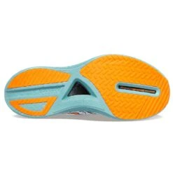 Saucony Men's Endorphin Pro 3 Racing Shoe- Fog/ViZiOrange- Regular (D) -Shoe Sale Shop S20755 25 4