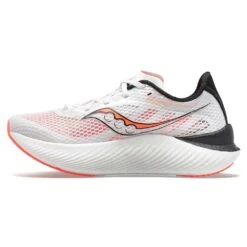 Saucony Men's Endorphin Pro 3 Racing Shoe - White/Black/Vizi- Regular (D) -Shoe Sale Shop S20755 85 2