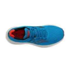 Saucony Men's Triumph 20 Running Shoe- Ocean/Redrock- Regular (D) -Shoe Sale Shop S20759 31 3
