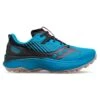Saucony Men's Endorphin Edge Trail Shoe- Ocean/Black- Regular (D) -Shoe Sale Shop S20773 31 1