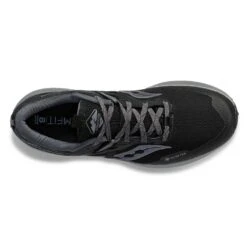 Saucony Men's Ride 15 Tr Gtx Trail Shoe - Black/Charcoal 10 Saucony Men's Ride 15 Tr Gtx Trail Shoe - Black/Charcoal -Shoe Sale Shop S20799 10 3