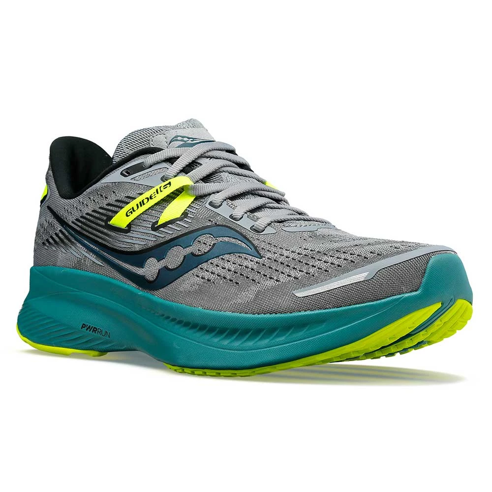 Saucony Men's Guide 16 Running Shoe - Fossil/Moss - Regular (D) 4 Saucony Men's Guide 16 Running Shoe - Fossil/Moss - Regular (D) - Image 2