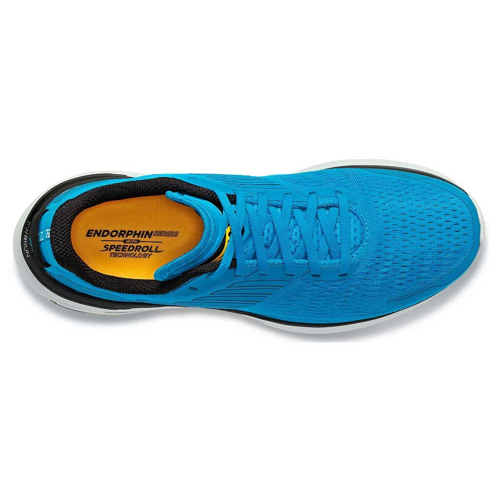 Saucony Men's Endorphin Shift 3 Running Shoe - Ocean/Vizi Gold- Regular (D) 5 Saucony Men's Endorphin Shift 3 Running Shoe - Ocean/Vizi Gold- Regular (D) - Image 3