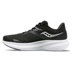 Saucony Men's Ride 16 Running Shoe - Black/White - Regular (D) -Shoe Sale Shop S20831 05 2 bb270305 2862 4250 a65d acb083a3ae16