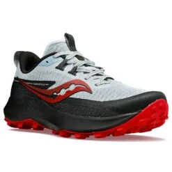 Saucony Men's Peregrine 13 Trail Running Shoe - Vapor/Poppy - Regular (D) -Shoe Sale Shop S20838 16 5