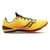 Saucony Men's Ballista MD Track Spike - Vizigold/Vizired- Regular (D) -Shoe Sale Shop S29071 16 1