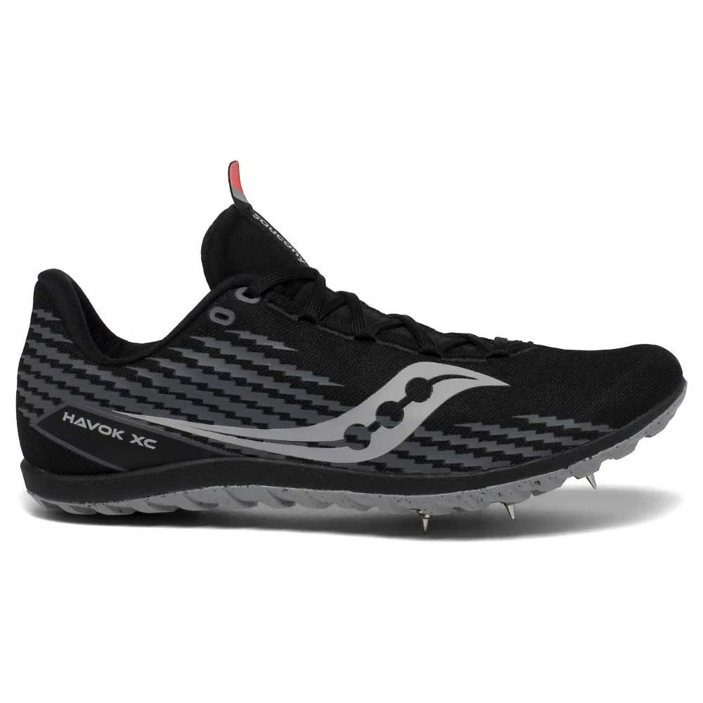 Saucony Men's Havok XC3 Spike - Black 3 Saucony Men's Havok XC3 Spike - Black