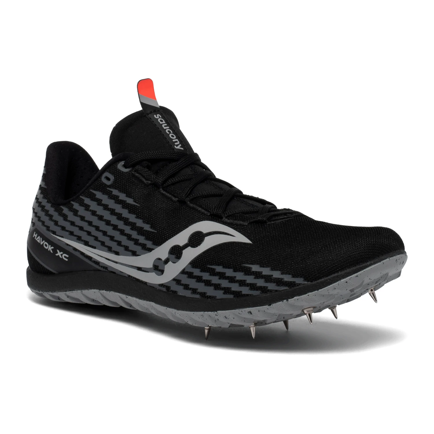 Saucony Men's Havok XC3 Spike - Black 4 Saucony Men's Havok XC3 Spike - Black - Image 2