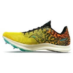 Saucony Men's Endorphin Cheetah Track Spike - Black/ViZi - Regular (D) -Shoe Sale Shop S29095 85 2