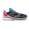 Saucony Youth Kinvara 12 Running Shoe - Black/Pink -Shoe Sale Shop SK164379 3