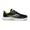 Saucony Youth Kinvara 13 Running Shoe - Black/Lime -Shoe Sale Shop SK265520 3 1