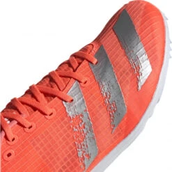 ADIDAS Women's Distancestar Track Spike - Signal Coral/Silver/White- Regular (B) -Shoe Sale Shop adidas distancestar spikes ee4671 details 1 1FW4871