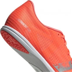 ADIDAS Women's Distancestar Track Spike - Signal Coral/Silver/White- Regular (B) -Shoe Sale Shop adidas distancestar spikes ee4671 details 2 1FW4871