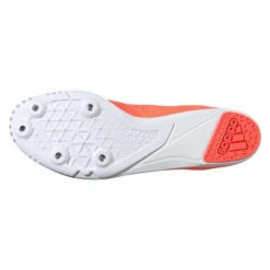 ADIDAS Women's Distancestar Track Spike - Signal Coral/Silver/White- Regular (B) -Shoe Sale Shop adidas distancestar spikes ee4671 sole 1FW4871