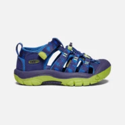 Keen Little Kids' Newport H2 Sandal - Blue Depths/Chartureuse