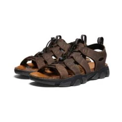 Keen Men's Daytona II Sandal - Bison/Black - Regular (D) -Shoe Sale Shop daytona 3