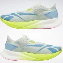 Reebok Men's Floatride Energy X Running Shoe - Opal Glow / Acid Yellow / Essential Blue- Regular (D) -Shoe Sale Shop floatride9