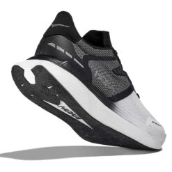 Hoka Unisex Transport X Running Shoe - Black/White- Regular (D) -Shoe Sale Shop hoka transport x 3