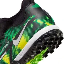 Nike JR Phantom GT2 DF SW TF Soccer Shoe - Black/Mtlc Platinum/Green Strike -Shoe Sale Shop nike phantom gt2 academy df tf sw jr dm0741 003 football shoes green multicolor green 4 790x790 1