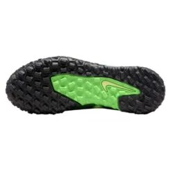 Nike JR Phantom GT2 DF SW TF Soccer Shoe - Black/Mtlc Platinum/Green Strike -Shoe Sale Shop nike phantom gt2 academy df tf sw jr dm0741 003 football shoes green multicolor green 6 790x790 1