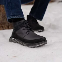 Unisex KO-Z Chukka Splash Boot - Black/Black -Shoe Sale Shop unisex ko z chukka splash black black ls 3 800x 45bfc223 da8f 4296 b764 8fdf239023f2