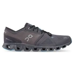 On Running Men's Cloud X 3 Running Shoe - Eclipse/Magnet- Regular (D)