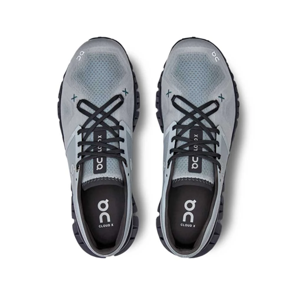 On Running Men's Cloud X 3 Running Shoe - Glacier/Iron - Regular (D) 6 On Running Men's Cloud X 3 Running Shoe - Glacier/Iron - Regular (D) - Image 4