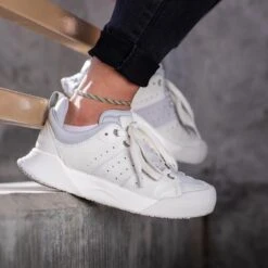 Women's X-SCAPE NBK Low Sneaker - Blanc/Light Grey - Regular (B) -Shoe Sale Shop womens x scape nbk low blanc light grey ls 1 800x b9492fc0 fa2b 4ed0 bc1d af448e067ec4