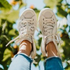 Women's X-SCAPE NBK Low Sneaker - Blanc/Light Grey - Regular (B) -Shoe Sale Shop womens x scape nbk low blanc light grey ls 2 800x 553d2550 0ab2 415b 803b fdb87316a678